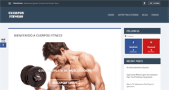 Desktop Screenshot of cuerposfitness.com
